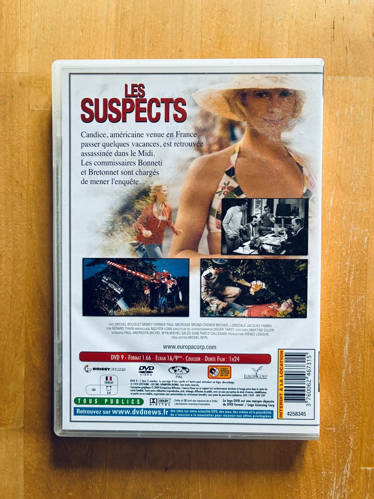 DVD Les Suspects. – photo 3